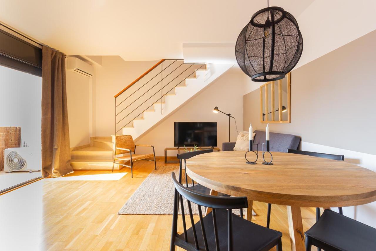 Elegante Duplex En Terrassa, Barcelona Leilighet Eksteriør bilde